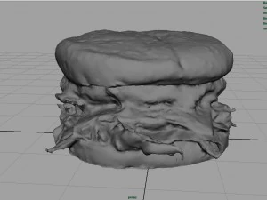 hambuger 3D Model