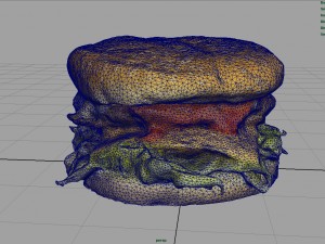 hambuger 3D Модель