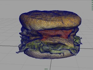 hambuger 3D Model