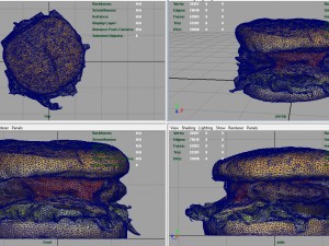 hambuger 3D Модель