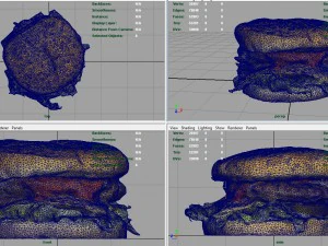 hambuger 3D Model