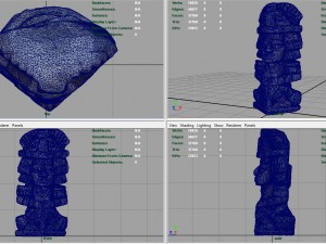ancient maya figure Modelo 3D