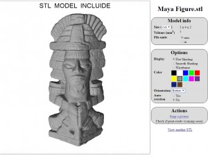 ancient maya figure Modelo 3D