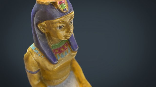 egyptian figure 1 3D 模型 .c4d .max .obj .3ds .fbx .stl .blend 