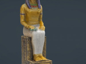 egyptian figure 1 3D 模型