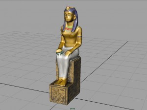 egyptian figure 1 3D 模型