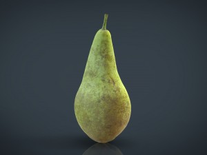 realistic pear 3D-Modell