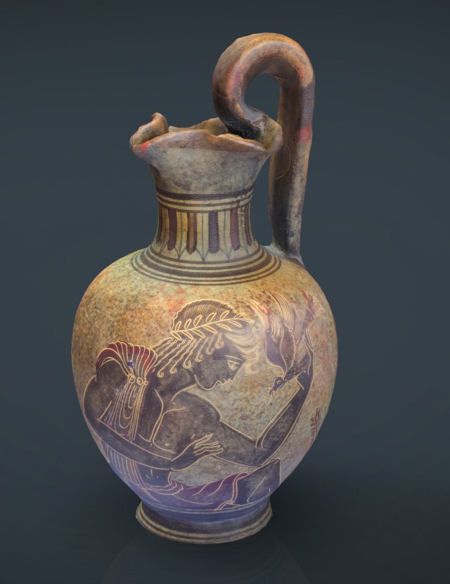 greek vase 3 Modèle 3D .c4d .max .obj .3ds .fbx .stl .blend 