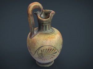 greek vase 3 Modèle 3D