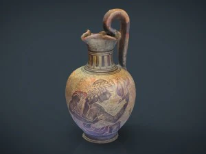 greek vase 3 3D Model