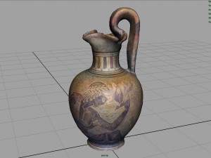 greek vase 3 Modèle 3D
