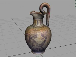greek vase 3 3D Model