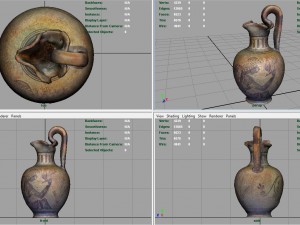 greek vase 3 Modèle 3D
