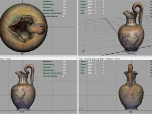 greek vase 3 3D Model