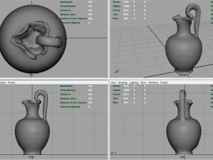greek vase 3 3D Model