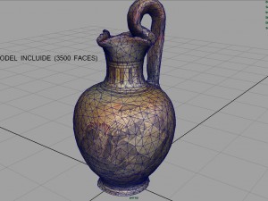 greek vase 3 Modèle 3D