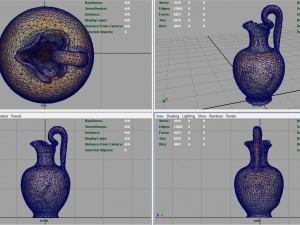 greek vase 3 Modèle 3D