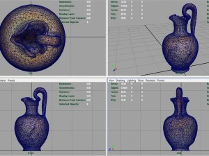 greek vase 3 3D Model