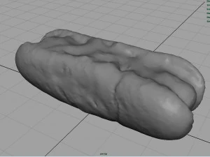 hot dog Modello 3D