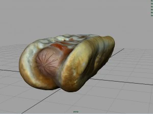 hot dog Modello 3D