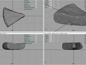 spanish omelette 3D Model