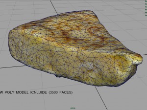 spanish omelette 3D Model