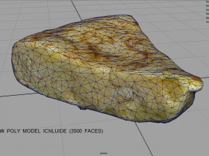 spanish omelette 3D Model