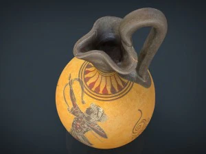 vaso grego 5 Modelo 3D