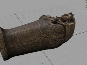 sarcofago Modello 3D