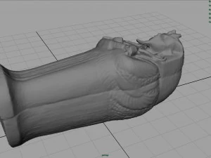sarcofago Modello 3D