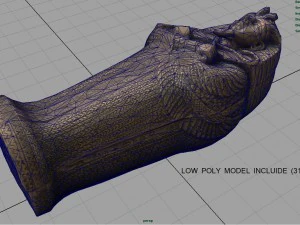 sarcofago Modello 3D