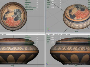 greek vase 4 3D Model