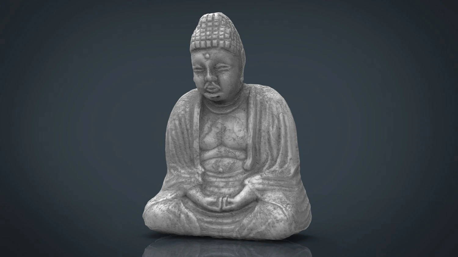 buddah 1 3D Model .c4d .max .obj .3ds .fbx .stl .blend 
