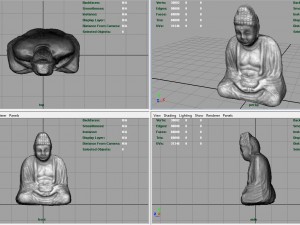buddah 1 Model 3D