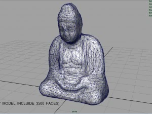buddah 1 3D Model