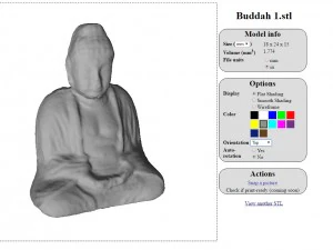 buddah 1 3D Model