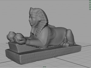 egyptian sphinx 3D Model