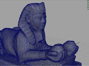 egyptian sphinx 3D Model