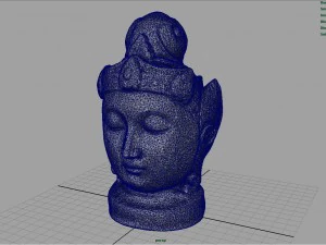 buddha head 3D Model