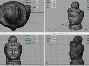 buddha head 3D Model