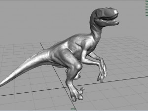 velociraptor Modello 3D