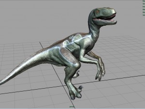 velociraptor Modello 3D