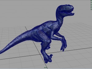 velociraptor Modello 3D