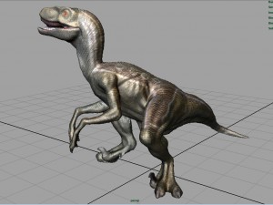 velociraptor Modello 3D