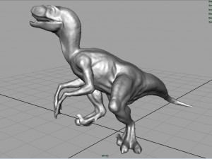 velociraptor Modello 3D