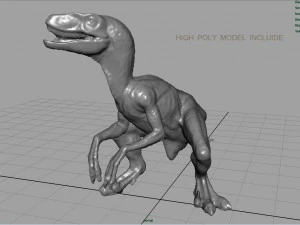 velociraptor 3D Model