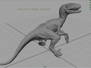 velociraptor 3D Model