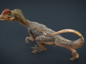 dilophosaurus 3D Модель
