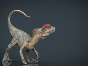 dilophosaurus 3D Model