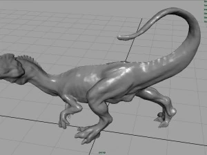 dilophosaurus 3D Model